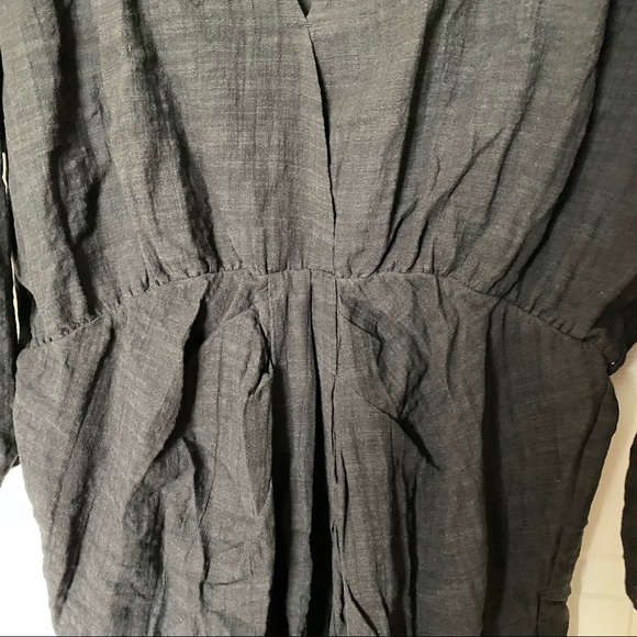 V neck mini black dress H&M - Picture 7 of 12